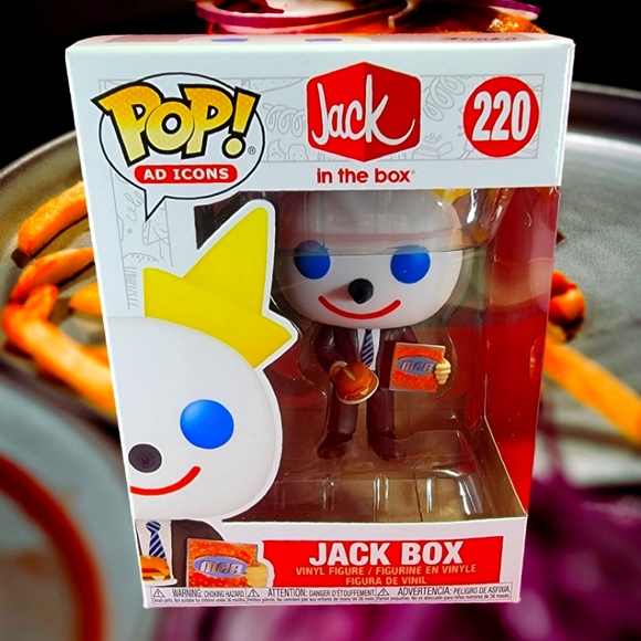 Jack box funko # 220 (nib) with pop protector - Picture 1 of 7